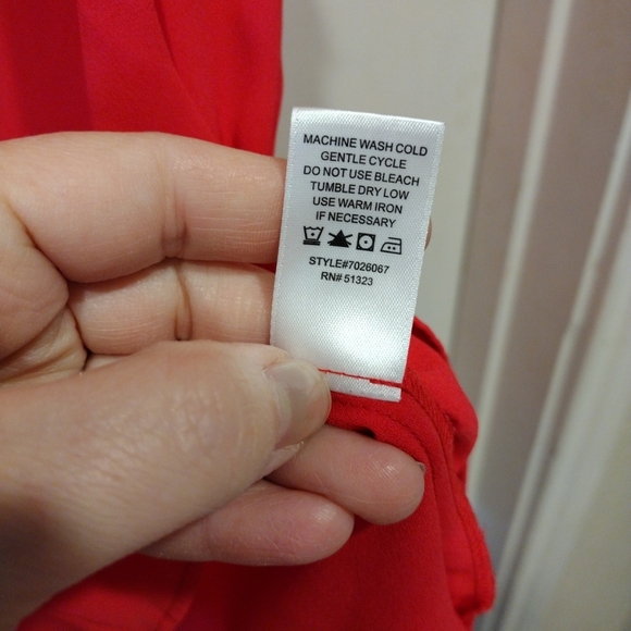 CeCe Women's Dark Pink Sleeveless Chiffon Tank Top Sz XL-Career Casual Girlcore - Picture 6 of 7